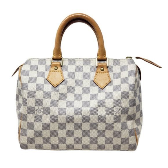 Louis Vuitton Handbags - AUTH Louis Vuitton Damier Azur Speedy 25 Hand Bag